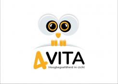 Logo # 1212255 voor 4Vita begeleidt hoogbegaafde kinderen  hun ouders en scholen wedstrijd