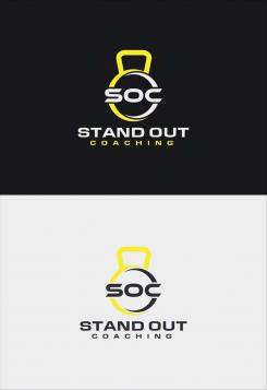 Logo # 1115216 voor Logo voor online coaching op gebied van fitness en voeding   Stand Out Coaching wedstrijd