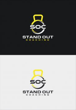 Logo # 1115217 voor Logo voor online coaching op gebied van fitness en voeding   Stand Out Coaching wedstrijd