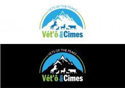 Logo design # 1106546 for Logo for a veterinary practice specialized in large animals in the french Alps contest
