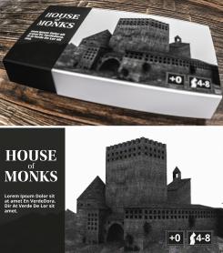 Logo # 402852 voor House of Monks, board gamers,  logo design wedstrijd