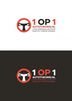 Logo design # 1096901 for Modern logo for national company  1 op 1 autotheorie nl contest