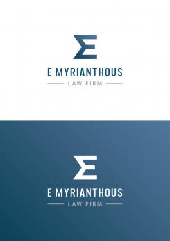 Logo design # 828656 for E Myrianthous Law Firm  contest