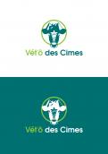 Logo design # 1105637 for Logo for a veterinary practice specialized in large animals in the french Alps contest