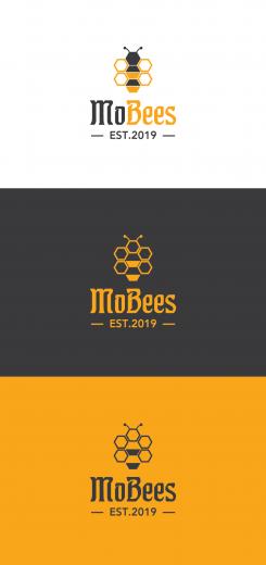 Logo # 1015259 voor Logo voor imkerij MoBees wedstrijd