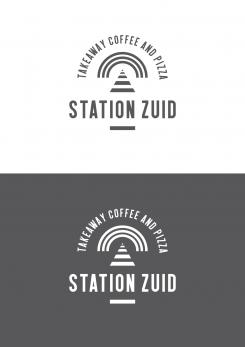 Logo design # 918159 for Station Zuid, takeaway coffee and pizza contest