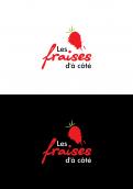 Logo design # 1041363 for Logo for strawberry grower Les fraises d'a cote contest