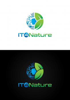 Logo # 1028422 voor Logo voor IT 4 Nature initiatief wedstrijd