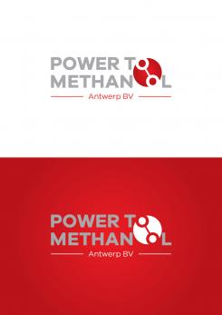 Logo design # 1088118 for Company logo for consortium of 7 players who will be building a  Power to methanol  demonstration plant for their legal entity  Power to Methanol Antwerp BV  contest