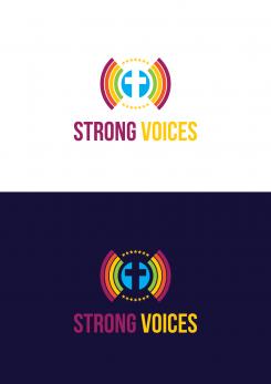 Logo # 1104174 voor Ontwerp logo Europese conferentie van christelijke LHBTI organisaties thema  ’Strong Voices’ wedstrijd