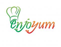 Logo # 337243 voor Logo Enjoyum. A fun, innovate and tasty food company. wedstrijd
