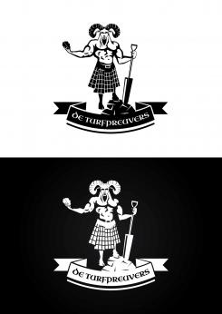 Logo design # 998647 for Logo Illustration for t shirts of Belgian whiskyclub  De Turfpreuvers’ contest