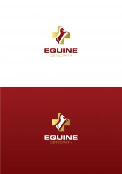 Logo design # 540095 for Design a modern logo for an equine osteopath  contest