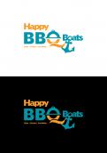 Logo # 1048708 voor Ontwerp een origineel logo voor het nieuwe BBQ donuts bedrijf Happy BBQ Boats wedstrijd