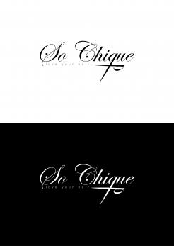 Logo design # 399048 for So Chique hairdresser contest