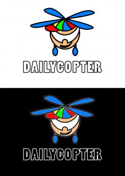 Logo # 300038 voor Logo + Mascotte voor Dailycopter wedstrijd