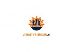 Logo # 506600 voor Logo gezocht voor een nieuwe website! | Uitmetvrienden.nl wedstrijd