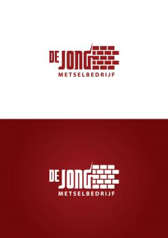 Logo # 860226 voor Metselbedrijf de Jong wedstrijd