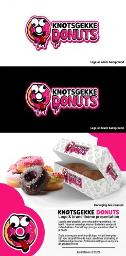 Logo # 1230469 voor Ontwerp een kleurrijk logo voor een donut store wedstrijd
