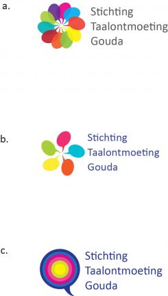 Logo # 383088 voor taallogo dat de kleurrijke afkomst van deelnemers weergeeft wedstrijd