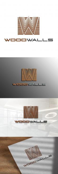 Logo design # 1152298 for modern logo for wood wall panels contest