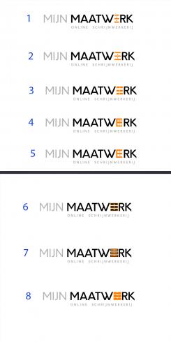 Logo design # 875632 for Logo for online carpentry 'Mijn Maatwerk' contest