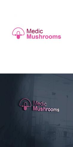 Logo design # 1066346 for Logo needed for medicinal mushrooms e commerce  contest