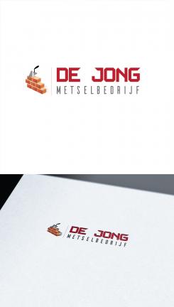 Logo # 861706 voor Metselbedrijf de Jong wedstrijd