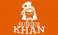 Logo design # 473604 for Design a masculine logo for a burger joint called Burger Khan contest