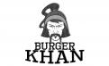 Logo design # 473592 for Design a masculine logo for a burger joint called Burger Khan contest