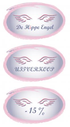 Logo # 17362 voor De Hippe Engel zoekt..... hippe vleugels om de wijde wereld in te vliegen! wedstrijd