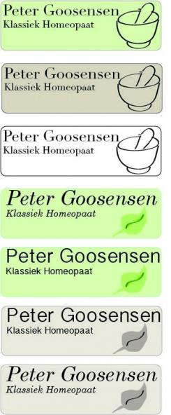 Logo # 62151 voor Logo voor klassiek homeopaat wedstrijd