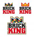 Logo design # 627354 for Logo for my new webshop Brick King contest