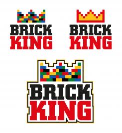 Logo design # 627354 for Logo for my new webshop Brick King contest
