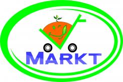 Logo design # 685771 for Logo for vegan webshop: Vmarkt contest