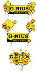 Logo # 55268 voor G-nius 10 jarig jubileum (2002 - 2012) wedstrijd