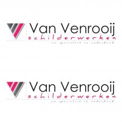 Logo # 121328 voor Een mooi strak en modern logo voor een startend schildersbedrijf wedstrijd