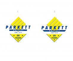 Logo design # 562768 for 20 years anniversary, PARKETT KÄPPELI GmbH, Parquet- and Flooring contest