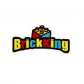 Logo design # 628471 for Logo for my new webshop Brick King contest