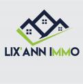 Logo design # 698787 for Lix'Ann immo : real estate agency online within Bordeaux contest