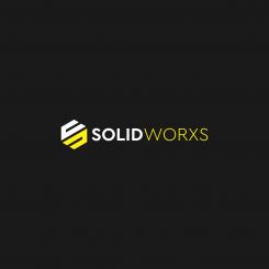 Logo design # 1247491 for Logo for SolidWorxs  brand of masts for excavators and bulldozers  contest