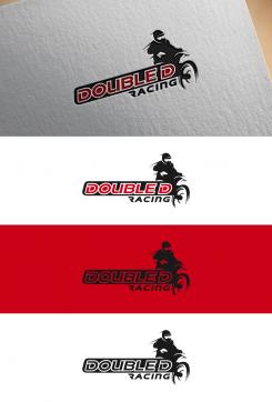 Logo # 1249520 voor Stoer maar branding bewust Logo met de naam  Double D Racing wedstrijd