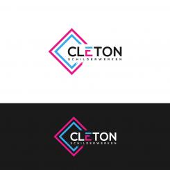 Logo # 1247344 voor Ontwerp een kleurrijke logo voor Cleton Schilderwerken! wedstrijd