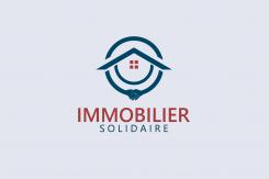 Logo design # 1169380 for Logo for  Immobilier Solidaire    The real estate agency that supports those who need it contest