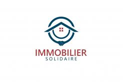Logo design # 1169381 for Logo for  Immobilier Solidaire    The real estate agency that supports those who need it contest