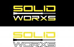 Logo design # 1247076 for Logo for SolidWorxs  brand of masts for excavators and bulldozers  contest