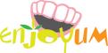 Logo # 336590 voor Logo Enjoyum. A fun, innovate and tasty food company. wedstrijd