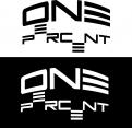 Logo # 950647 voor ONE PERCENT CLOTHING kledingmerk gericht op DJ’s   artiesten wedstrijd