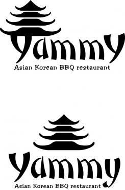 Logo # 1056290 voor ontwerp een horeca logo voor een nieuw te openen asian korean bbq restaurant wedstrijd