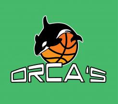 Logo design # 995502 for We throw a  basketball  ball! And are looking for a sporty and hip logo with orca! contest
